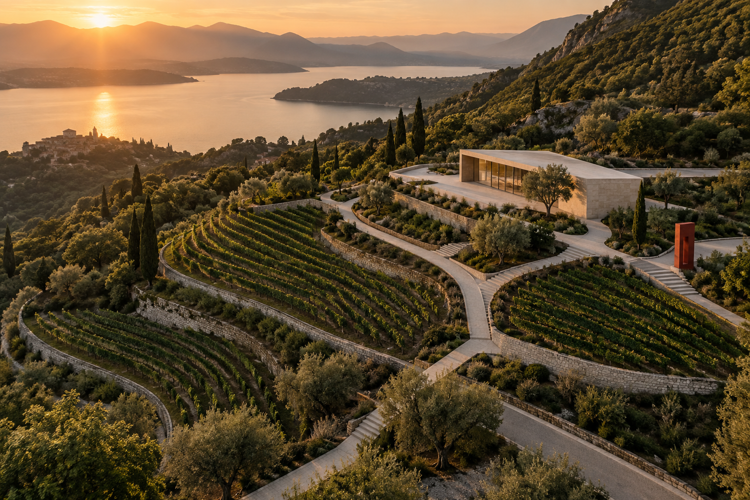 Grove vineyard booking
